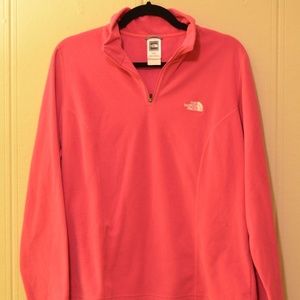 Bright Pink Fleece 1/4 Zip